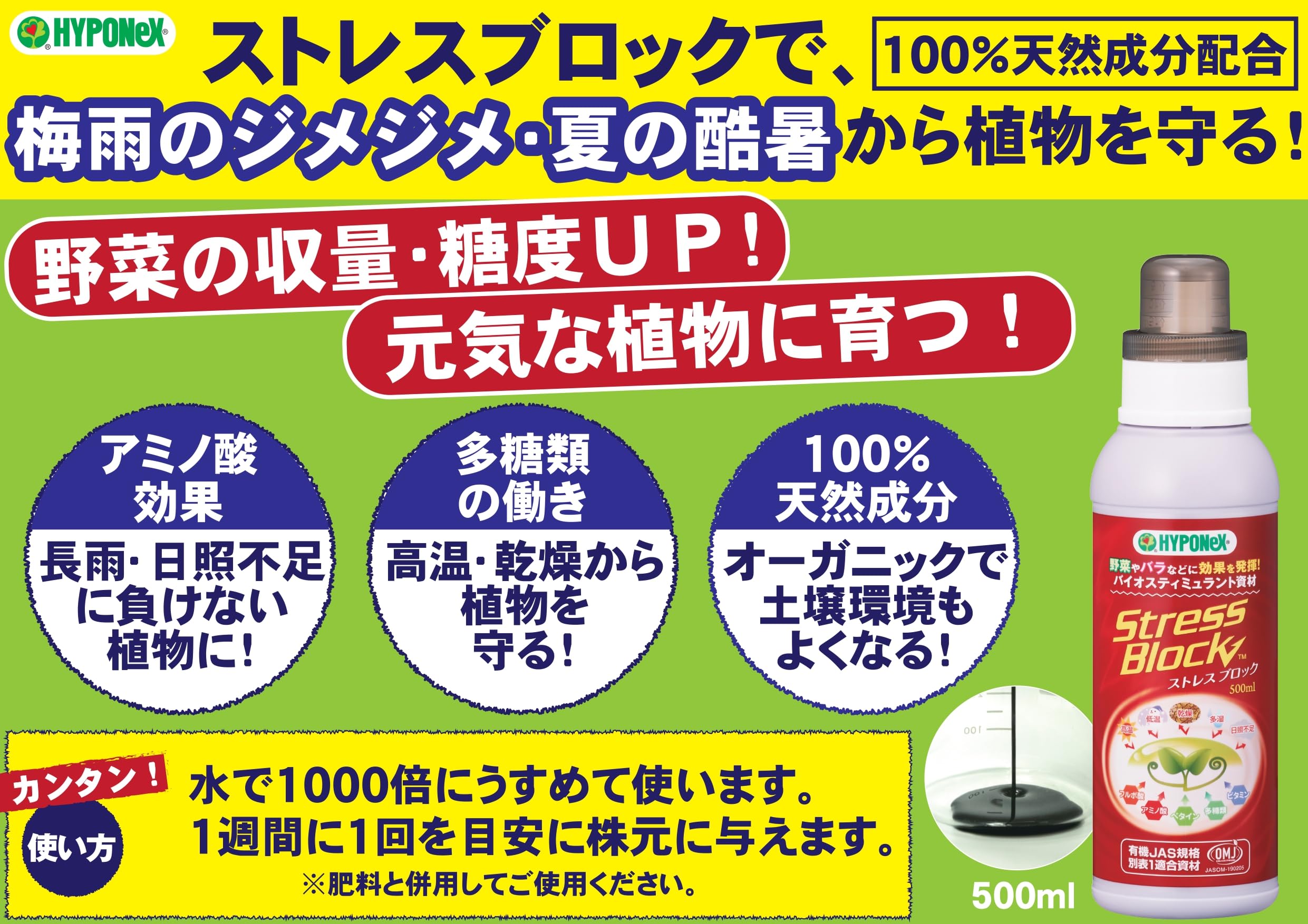 カ*チ様 ②SEV Stress Block ストレスブロック ストレスブロックのご紹介｜株式会社ハイポネックスジャパン